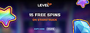 Level Up Casino: 15 Free Spins No Deposit + up to 5 BTC Bonus : New Bitcoin Casinos – btc & Crypto Casino Bonuses