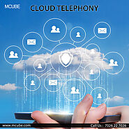 What is making cloud telephony the front line essential for businesses?