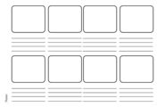 Blank Storyboard Template For Children