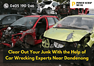 Clear Out Your Junk With the Help of Car Wrecking Experts Near Dandenong