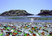 Glass Beach, Fort Bragg in California