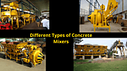 Different Types of Concrete Mixers - Gamzen India