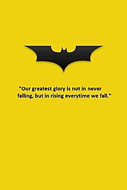 Batman Quote on Failure