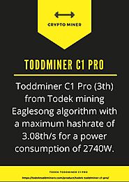 Todek Toddminer C1 Pro (Crypto miner)