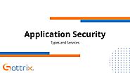 Website at https://www.slideshare.net/sattrix/application-security-types-and-services