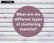 What are the different types of shuttering material? | by Baba Jagta Shuttering | Apr, 2021 | Medium