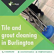 Utmost Tile and Grout Cleaning in Burlington by Fresh Maple