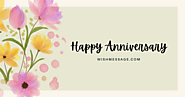 First Wedding Anniversary Wishes for Family, Friends, or Coworkers