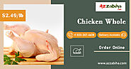 Whole Chicken Only at $2.49/lb