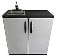 Portable Self Contained Sink with Hot Water - Portable Sink Depot