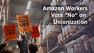 Amazon Union Workers Vote "No" on Unionization