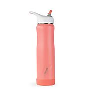 EcoVessel Insulated Straw Water Bottle