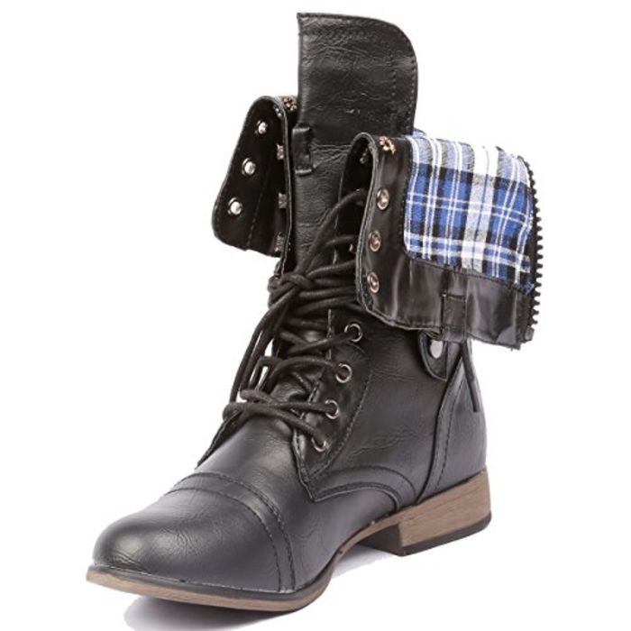 Best Women's Fold Over Combat Boots Review 2020 A Listly List