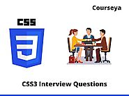 CSS3 interview questions | Freshers & Experienced