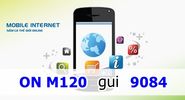 Đăng ký 3G gói cước M120 của Mobifone