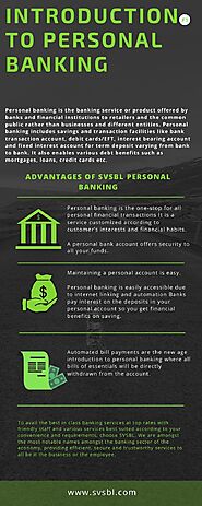 Introduction To Personal Banking