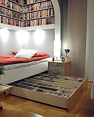 Bed for book lovers