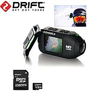 Drift HD GHOST Wi-Fi Full 1080p Wearable Action Camera with Built-In 2" Gorilla Glass LCD Screen + Drift Wireless Rem...