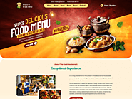 Restaurant Website Landing Page