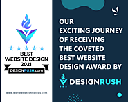 Our Exciting Journey of Receiving the Coveted Best Website Design Award by DesignRush