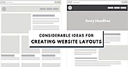 Considerable Ideas for Creating Website Layouts - SFWPExperts