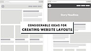 Considerable Ideas for Creating Website Layouts : SFWPExperts