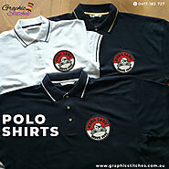 Graphic Stitches presents custom embroidered polo shirts