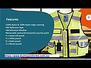 Yellow Multi Pocket Vests - Multi Pocket Vest 3M Hi Vis Tape Yellow