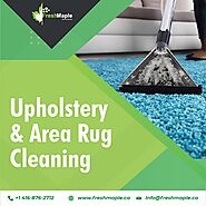 upholstery & area rug cleaning