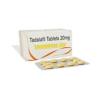 Tadarise 20 mg Tablet to Treat ED