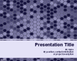 Violet Hexagons PowerPoint Template | Free Powerpoint Templates