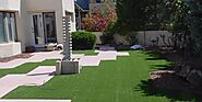 Artificial grass playgrounds