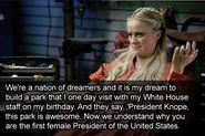 Leslie is a dreamer, and well on her way to achieving her dreams.