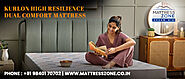 Transform your sleep experience today at the Best Mattress Showroom in Chennai with the Kurlon High Resilience Dual C...