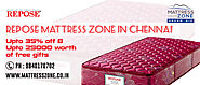 New Year 2025 Sleep Sale – Up to 35% Off at Repose Mattress Zone Chennai!