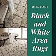 Black and White Area Rugs