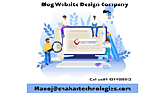 Blog Website Design Company in Delhi