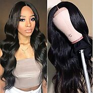 100% virgin human hair pre plucked 150% density Lace Frontal 13*4 Wig - Merch Girl Goods