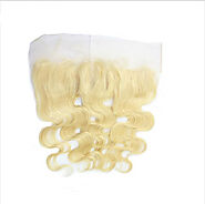 10A Grade 613 Blonde 100% Raw Indian virgin Hair 13*4 Frontal - Merch Girl Goods