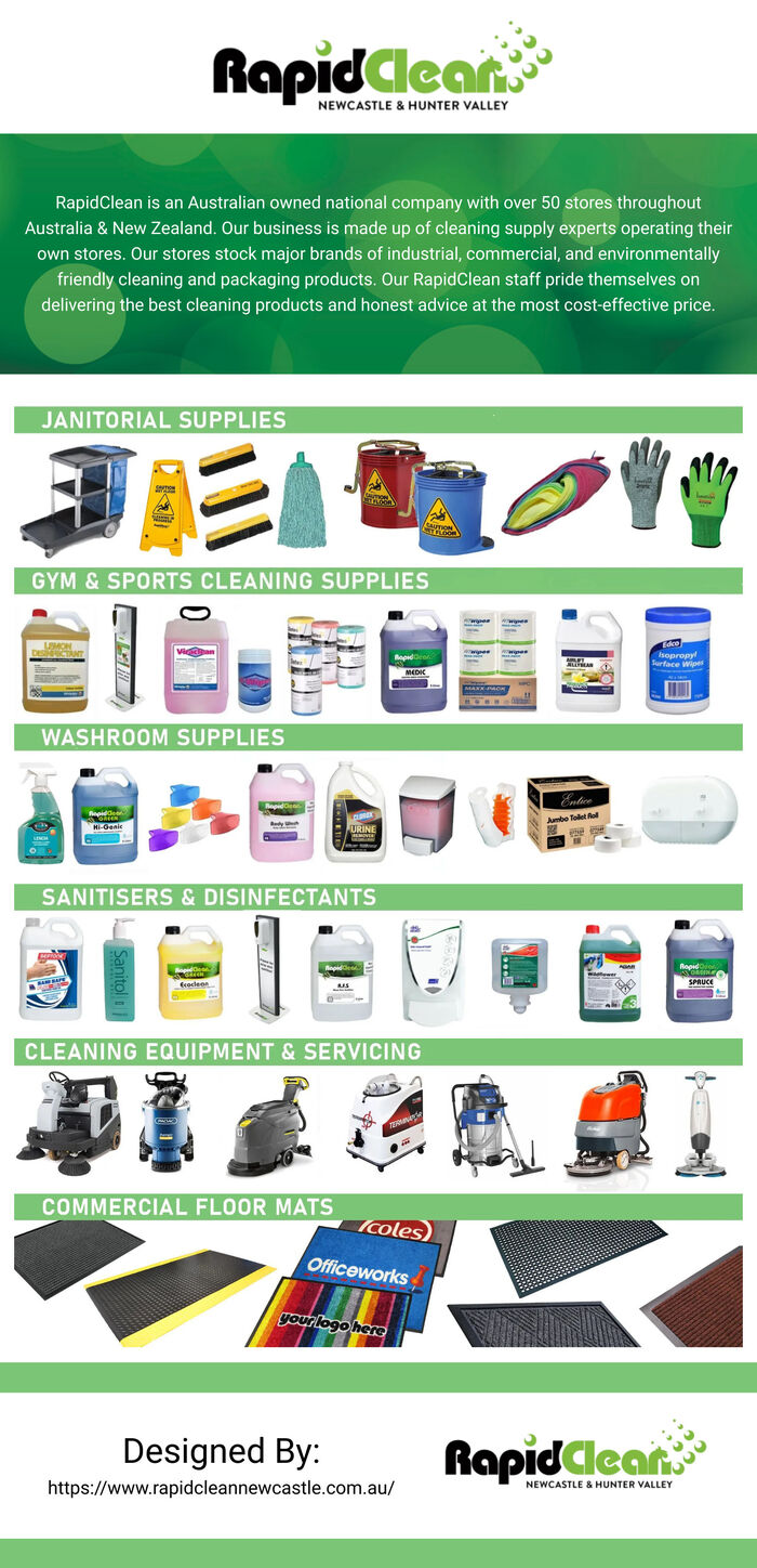 This infographic is designed by Rapid Clean Newcaslte