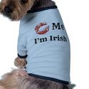 Kiss Me I'm Irish Dog Shirt