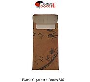 Logo printed cheap Blank Cardboard Cigarette Boxes in USA