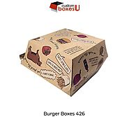 Cardboard burger boxes Available in All Sizes & Shapes in USA