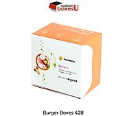 Burger Boxes with Printed logo & Design in Texas