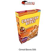 Buy custom cereal boxes wholesale with free Shipping in USA