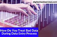 How Do You Treat Bad Data During Data Entry Process?