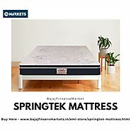 Comfy Double Size Memory Foam Mattress | Springtek | BajajFinservMarket