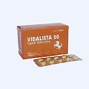Buy vidalista(tadalafil) Online 20% OFF