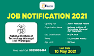 Website at https://ekeeda.com/blog/nit-warangal-recruitment-2021-apply-for-junior-research-fellow