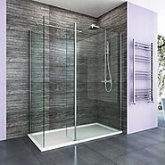 elegant walk in showers